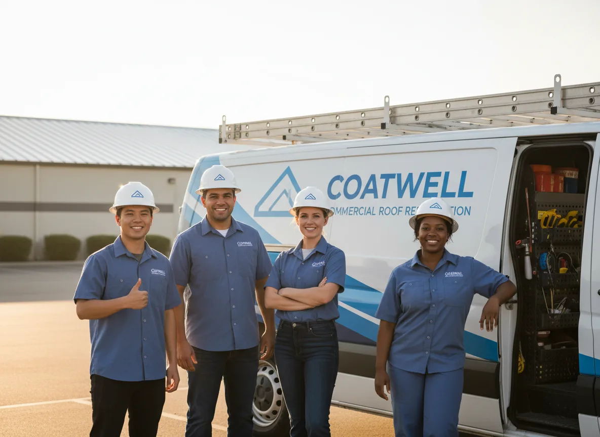 Commercial roof coating company in Harrington, WA